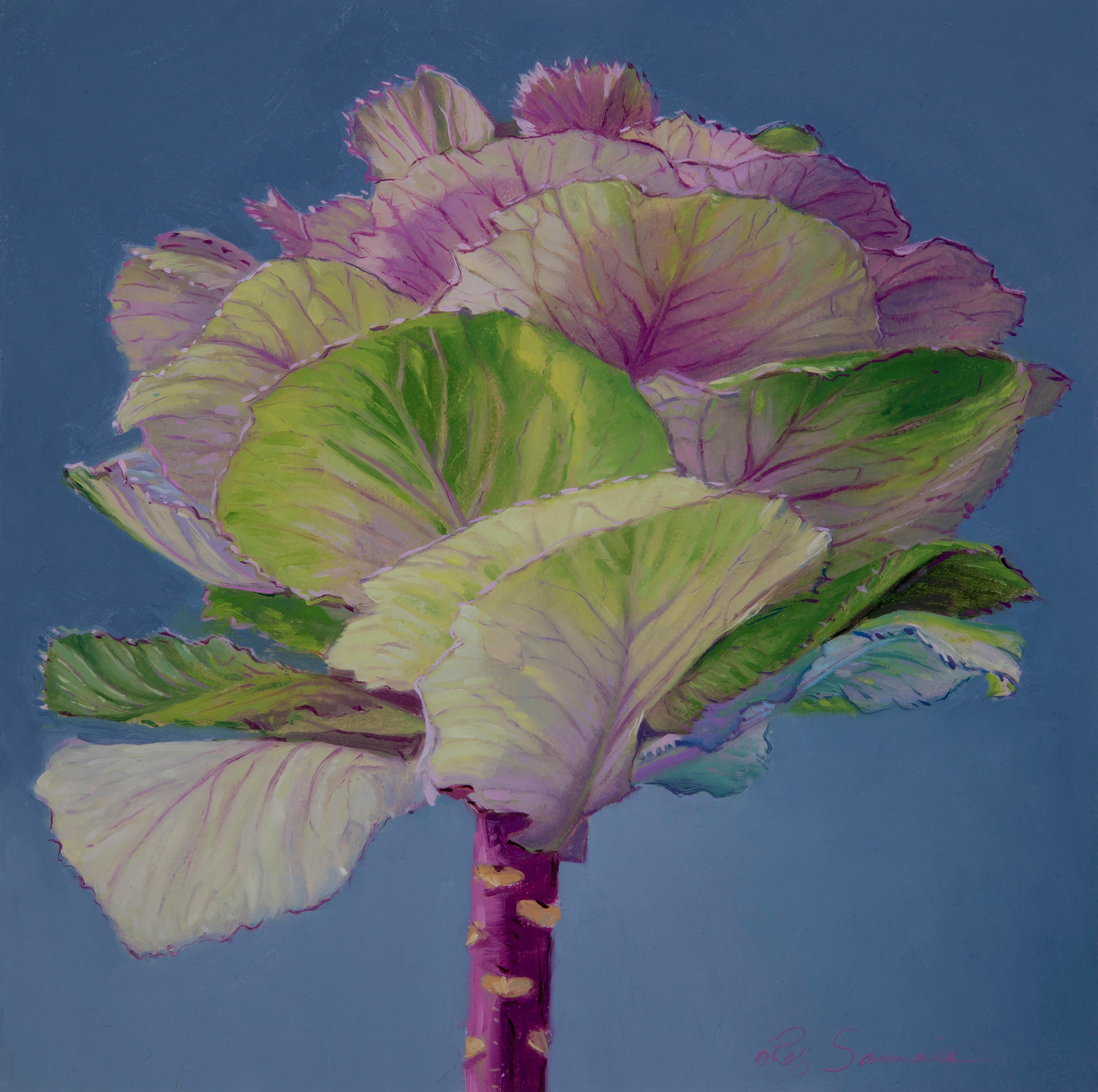 "Garden's Flower" (2023) by Pegah Samaie, Original Oil Painting