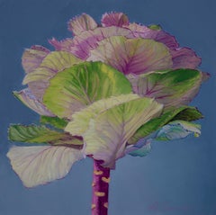 "Garden's Flower" (2023) by Pegah Samaie, Original Oil Painting