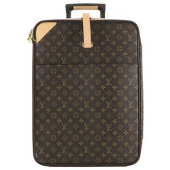 LOUIS VUITTON Pomme D'Amour Monogram Vernis Leather Pegase 50 For Sale at  1stDibs