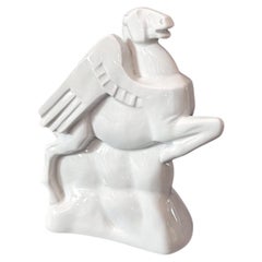 "Pegaso en vuelo", rara escultura Art Déco de De Vegh para Lamberton Scammell