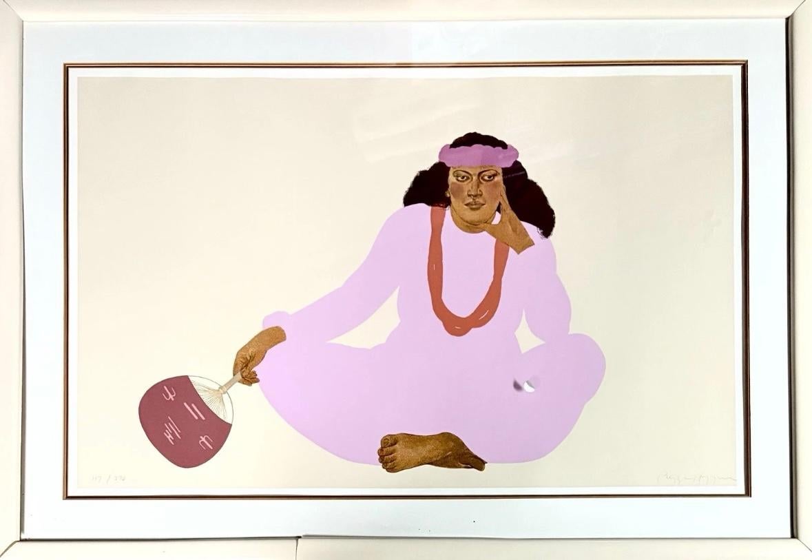 “Three-Strand Illima” - Print by Pegge Hopper
