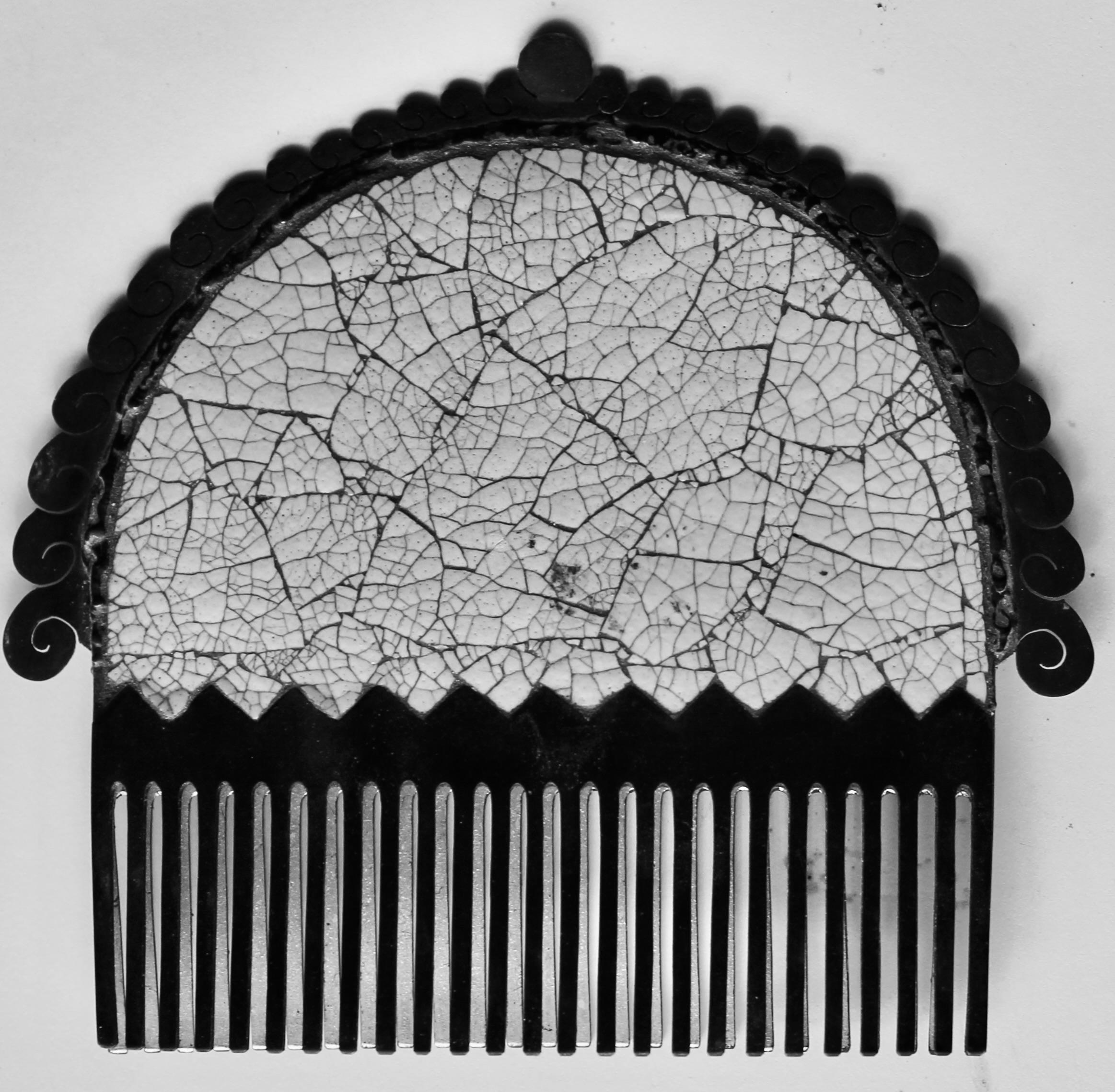 Peggy Bannenberg pettine per capelli in guscio d'uovo in vendita 1