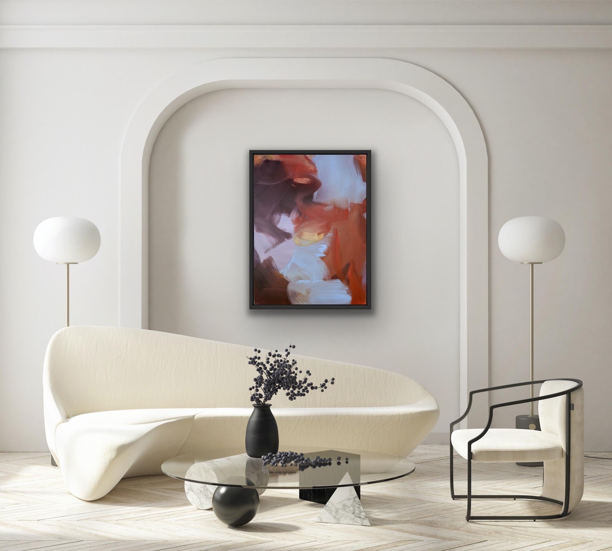 Dusk Til Dawn, Peggy Cozzi, Pittura astratta gestuale contemporanea originale in vendita 1