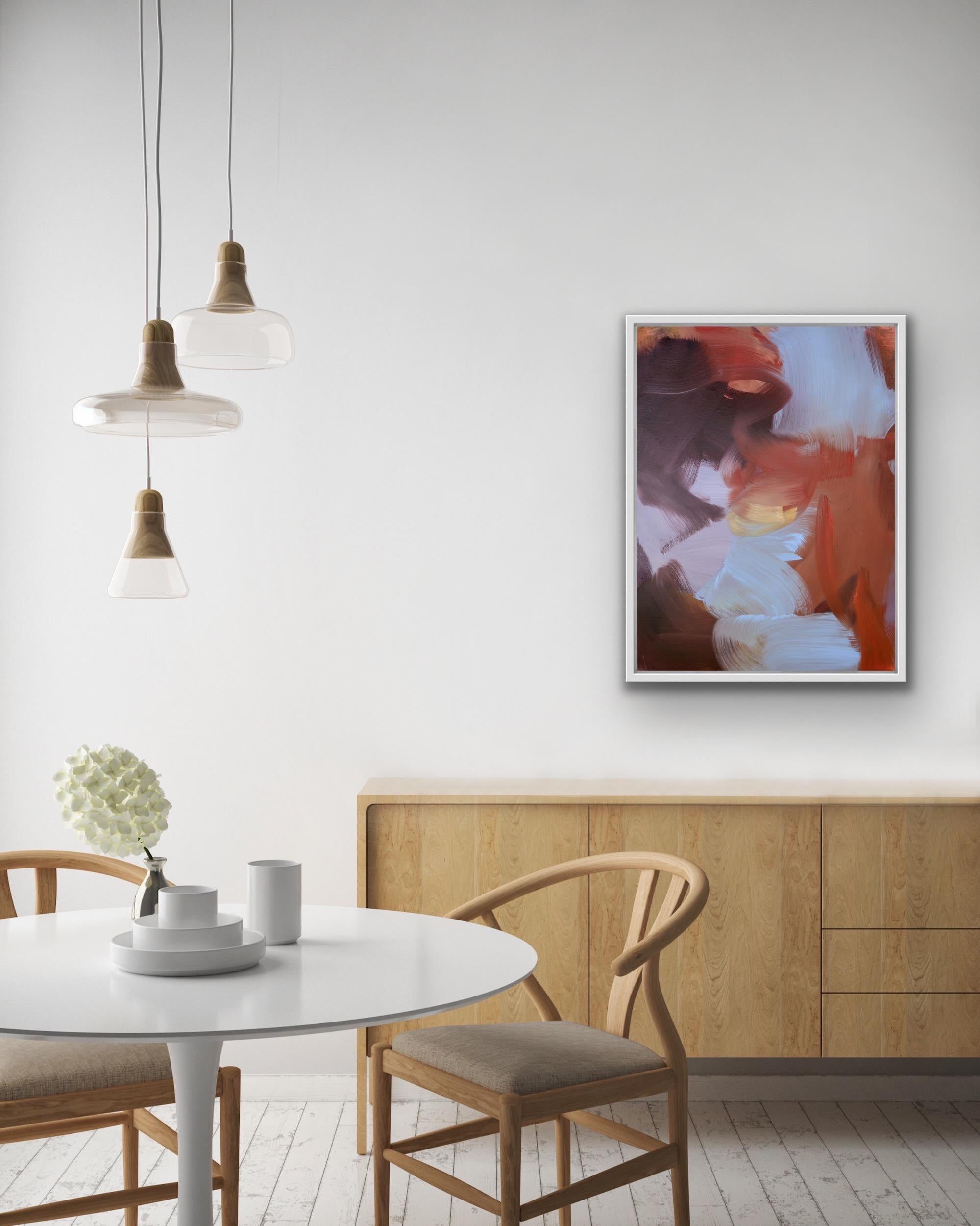 Dusk Til Dawn, Peggy Cozzi, Pittura astratta gestuale contemporanea originale in vendita 6