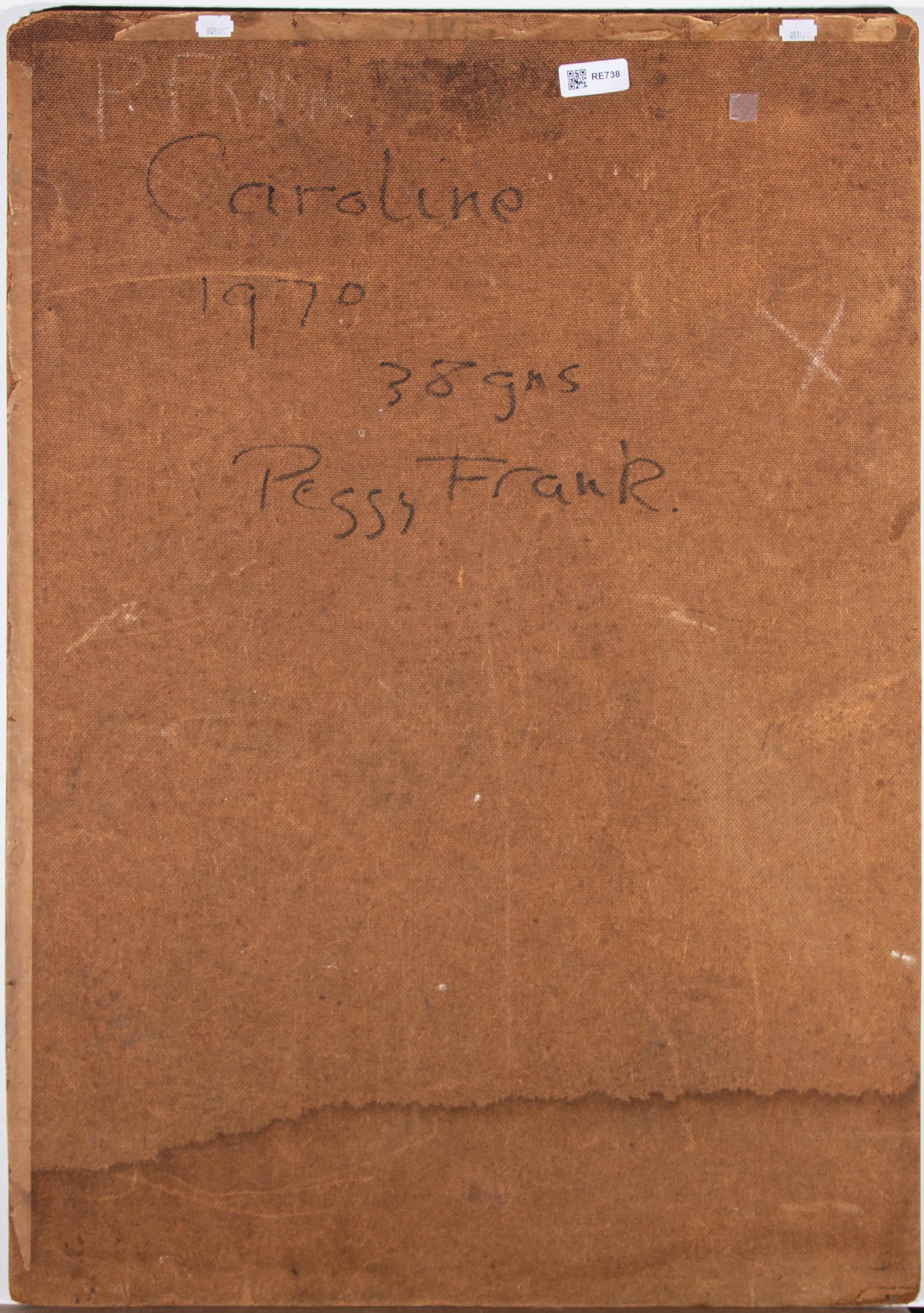 Peggy Frank (1940-1976) - Olio del 1970, Caroline 2