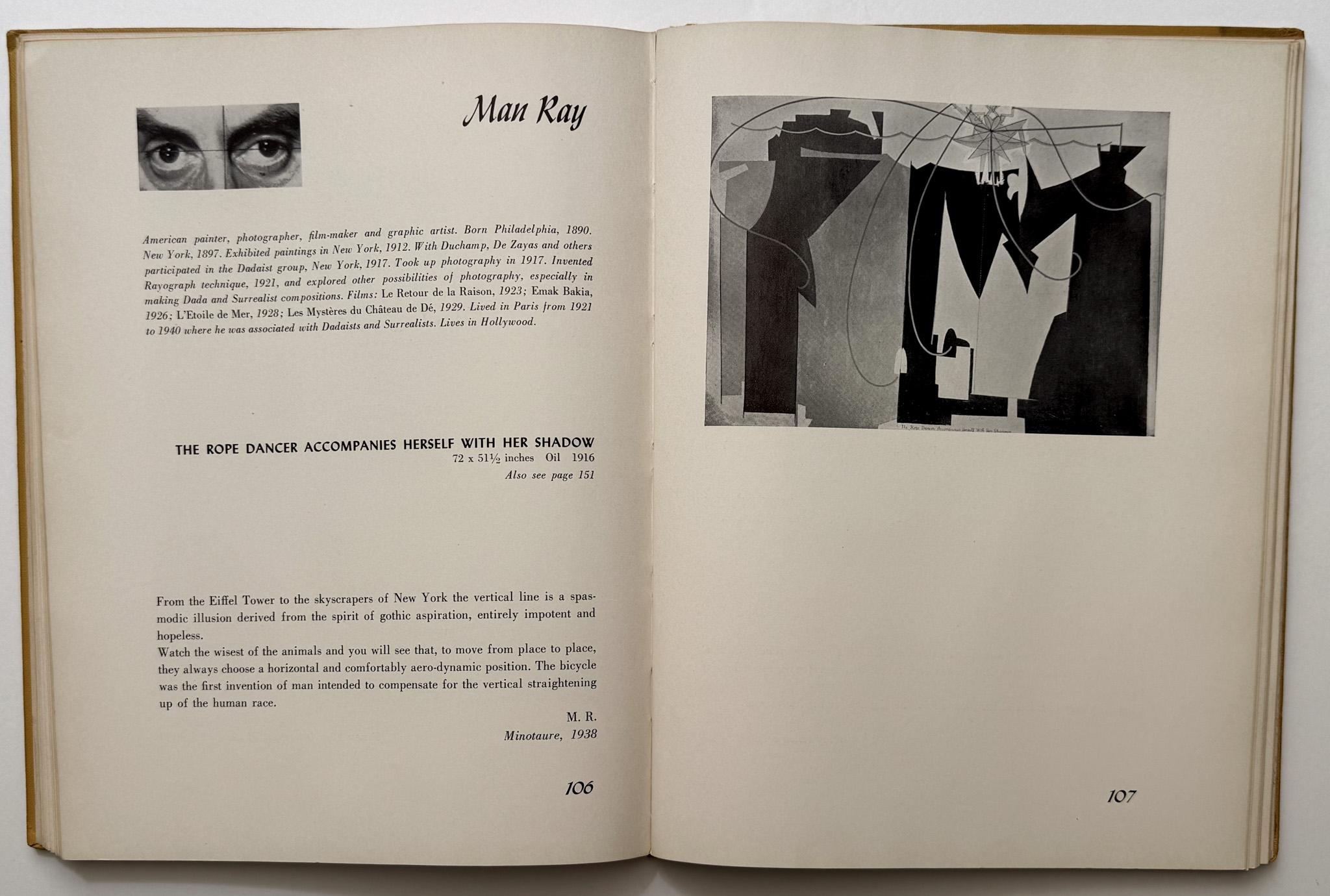 Mid-20th Century Peggy Guggenheim Art of This Century Book For Sale
