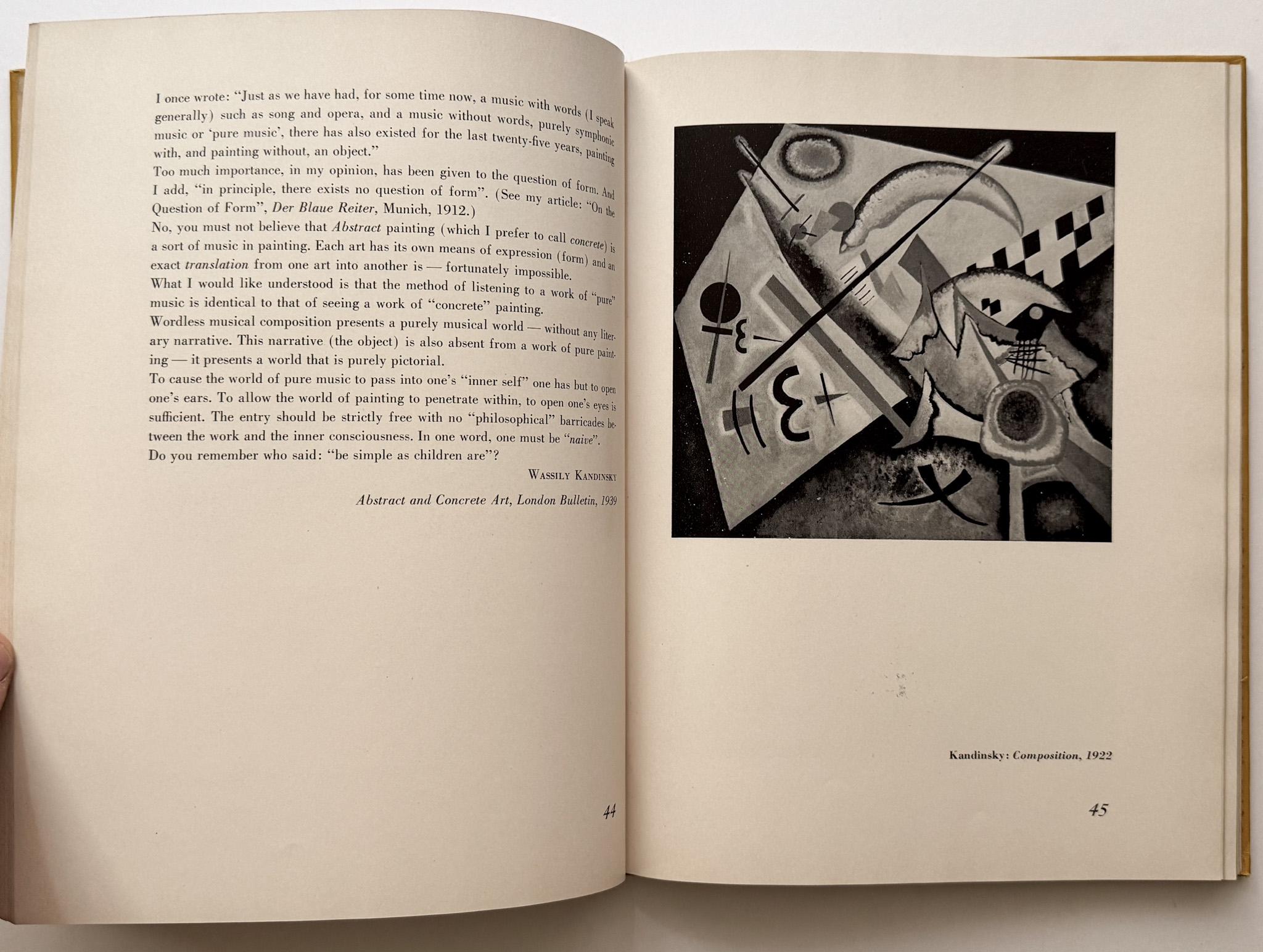 Peggy Guggenheim Art of This Century (Inscrit au nom de l'artiste Hans Richter) Bon état - En vente à New York, NY