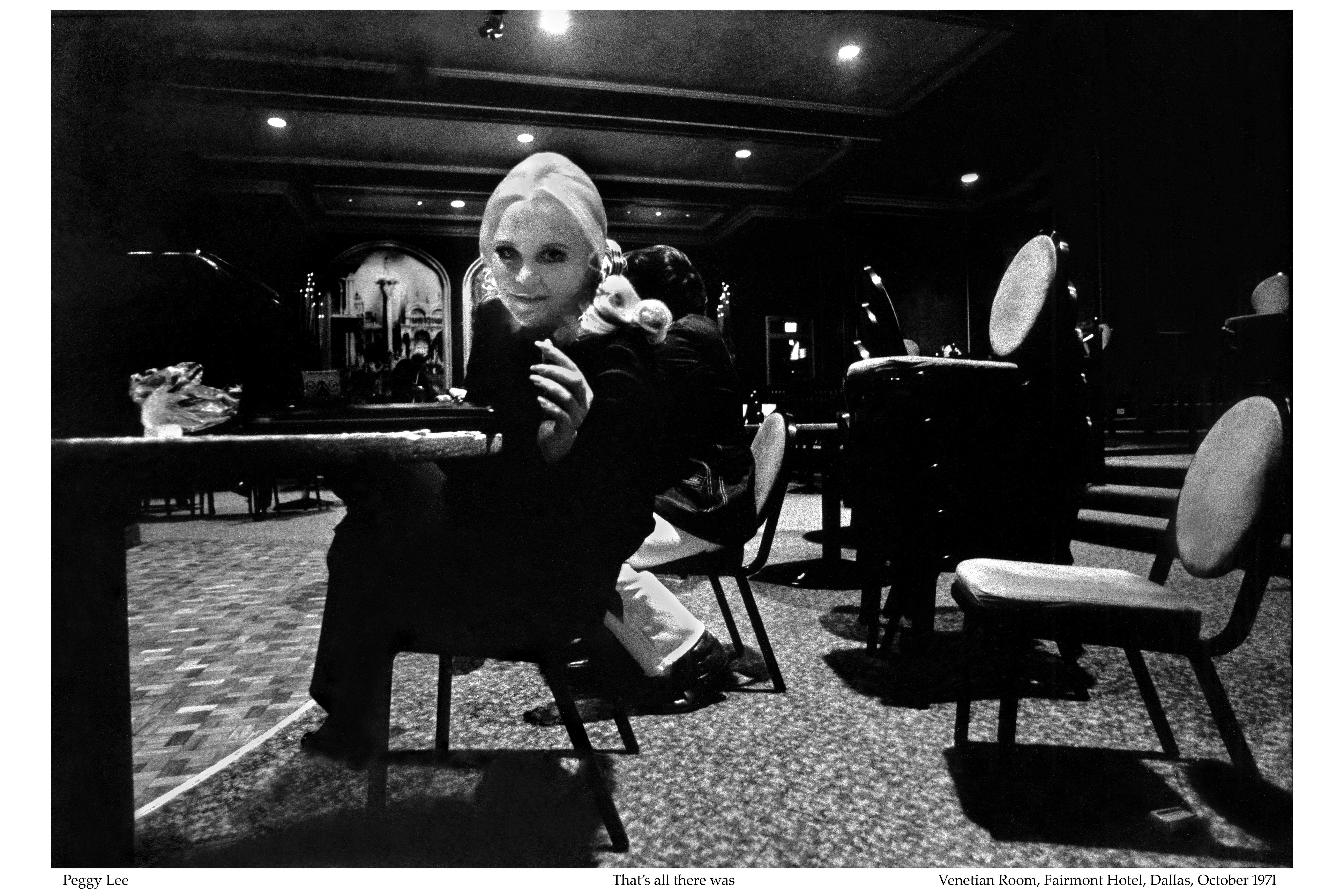 American Peggy Lee, Venetian Room, Limited Edition