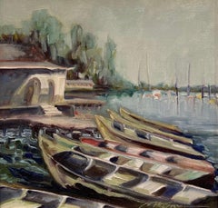 "Lake Calhoun" Oil Painting