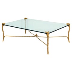 P.E.Guerin Faux Bois Coffee / Cocktail Table