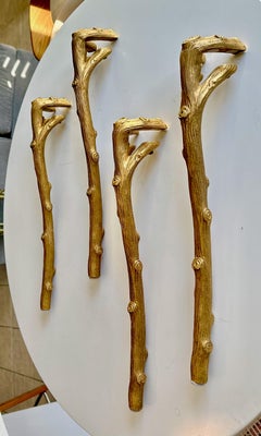 P.E.Guerin Faux Bois Gilt Bronze Table LEGS