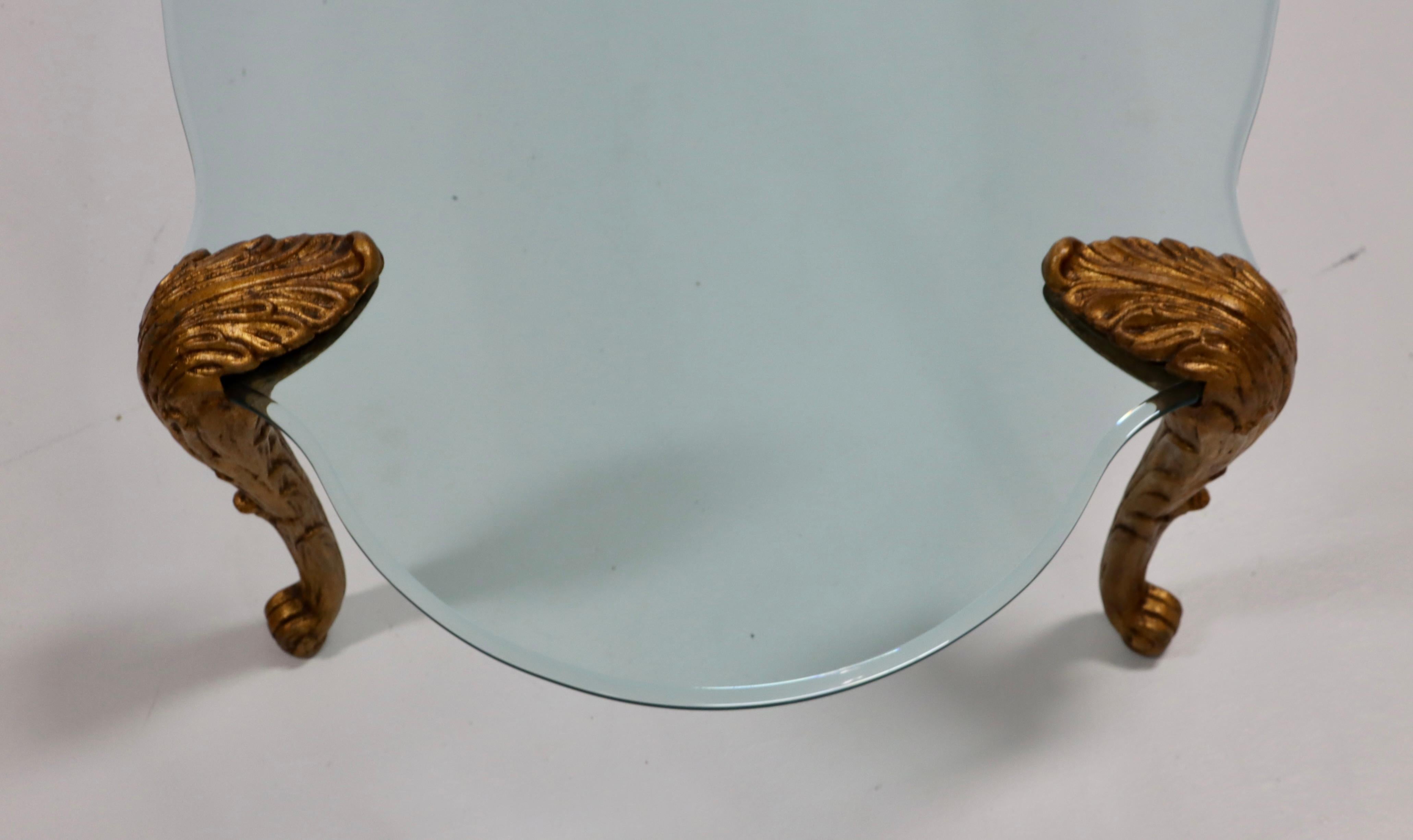P.E.Guerin Style 1960's Gilt Coffee Table For Sale 8