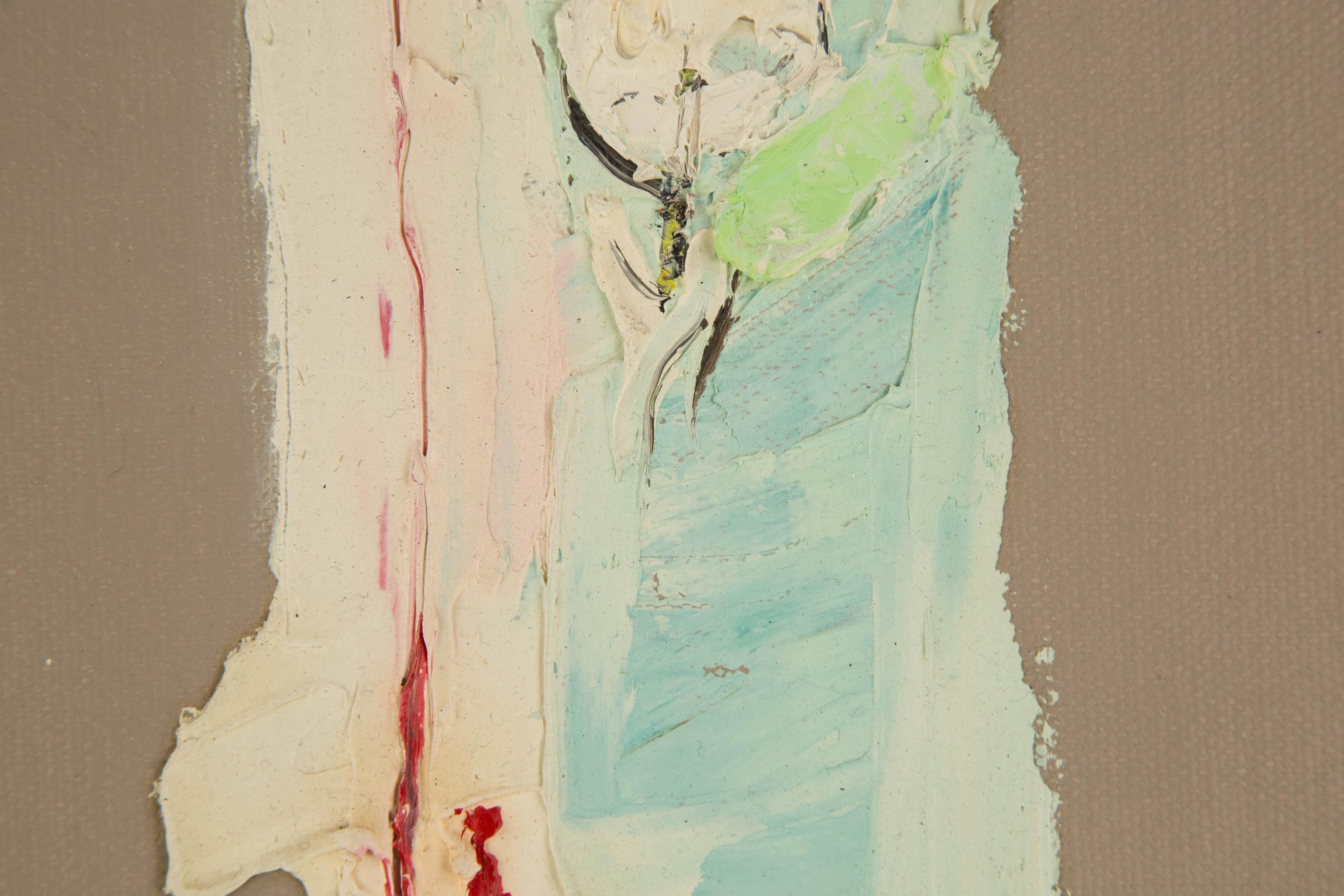 Pei Wang Portrait Original Oil On Canvas 