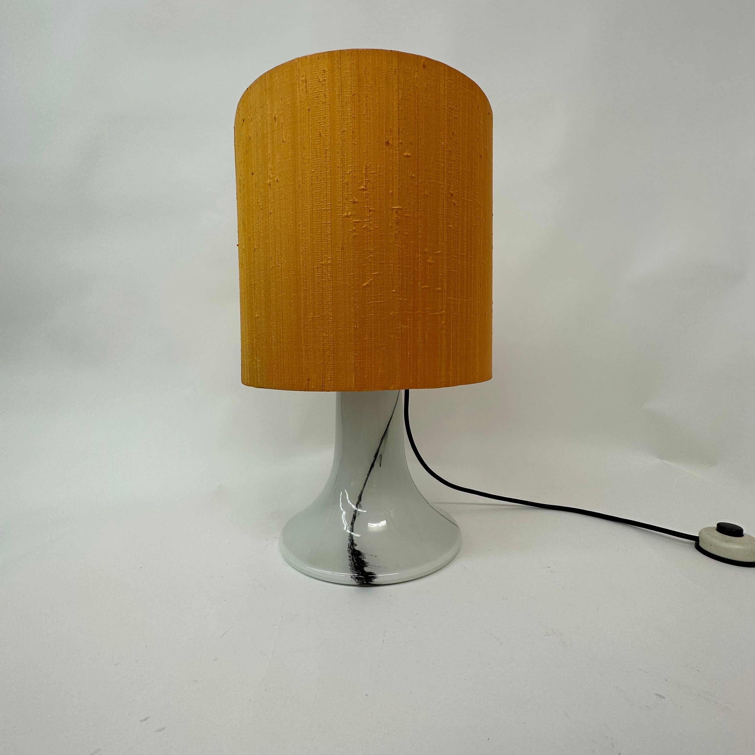 Peil & Putzer glass table lamp , 1970's For Sale 4
