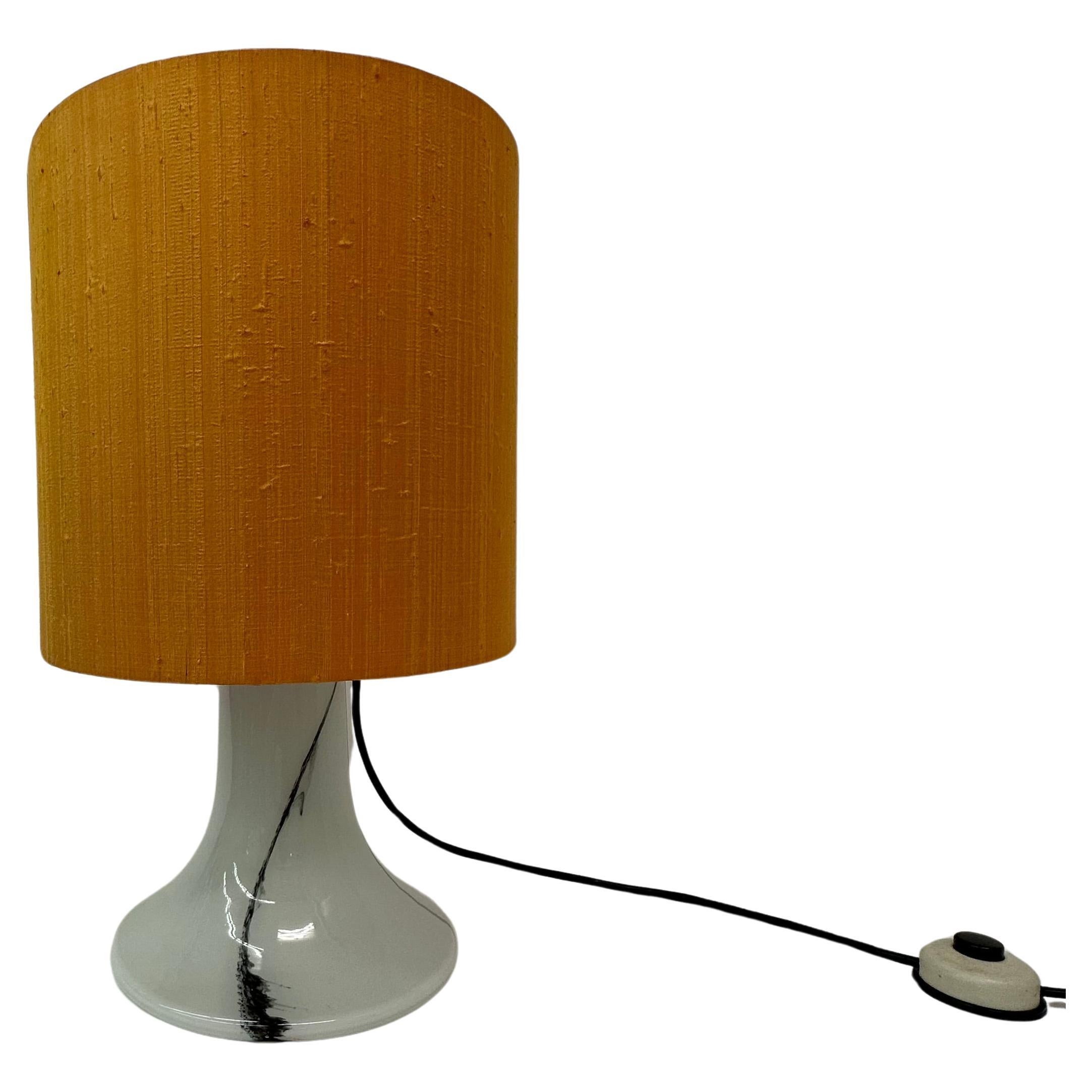 Peil & Putzer glass table lamp , 1970's For Sale