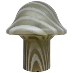 Lampe de table Peil & Putzer Mushroom Zebra , 1970's