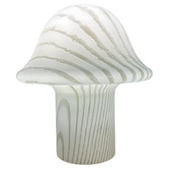 Lampe de table Peil & Putzer Mushroom Zebra , 1970's