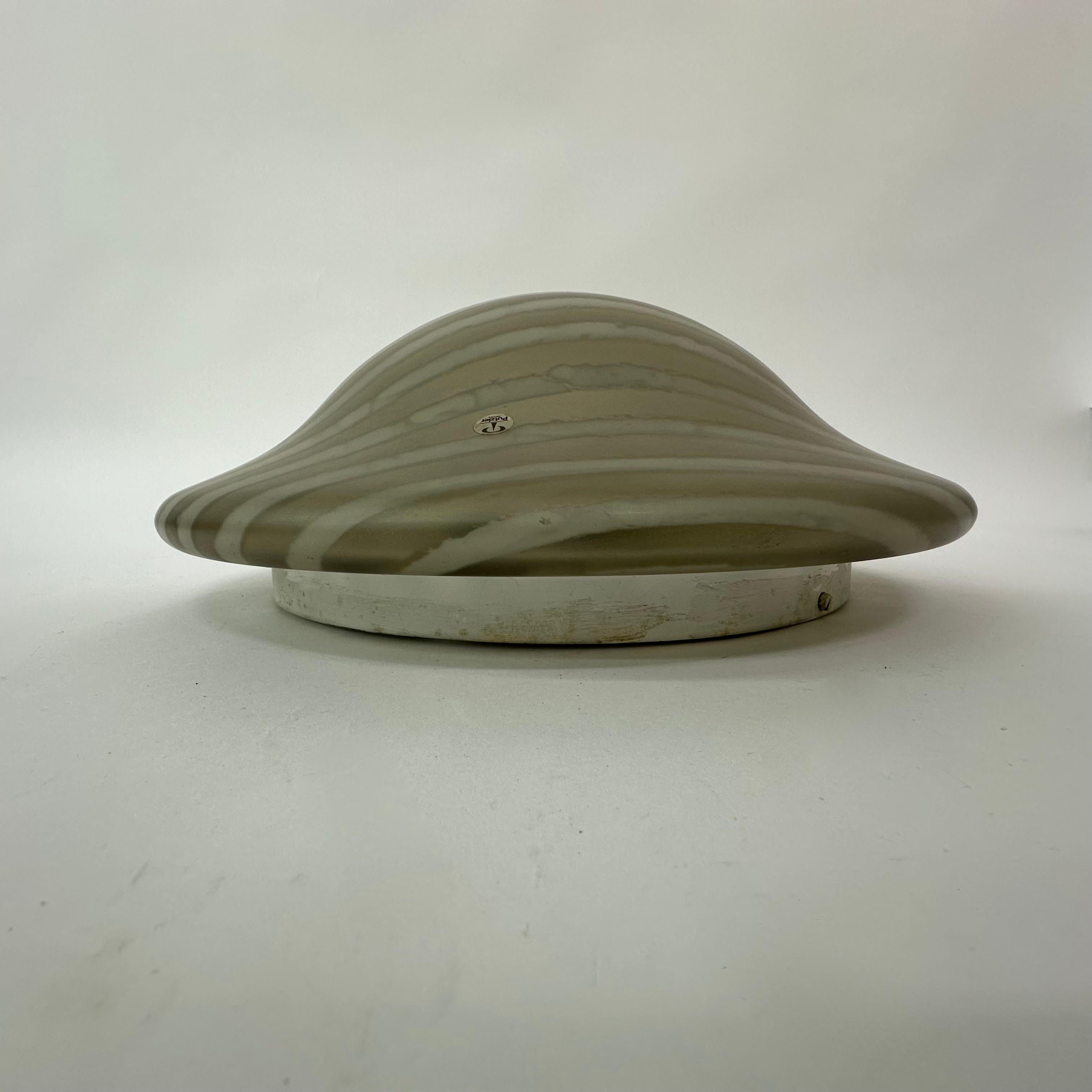 Verre Peil & Putzler applique murale encastrée 'Zebra' , 1970 Allemagne en vente