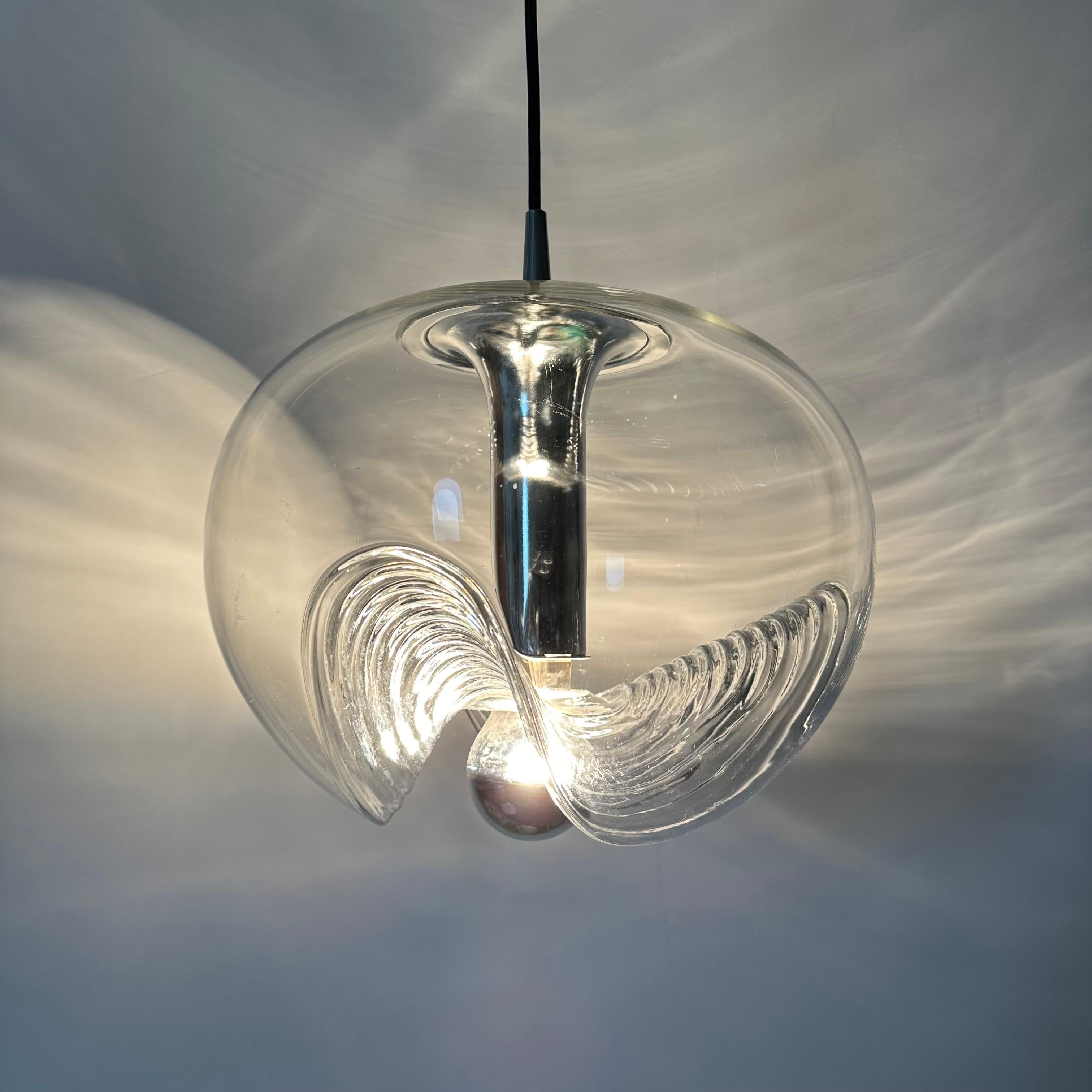 Lampada a sospensione 'Futura' di Peil & Putzler, Koch & Lowy , anni '70 in vendita 10
