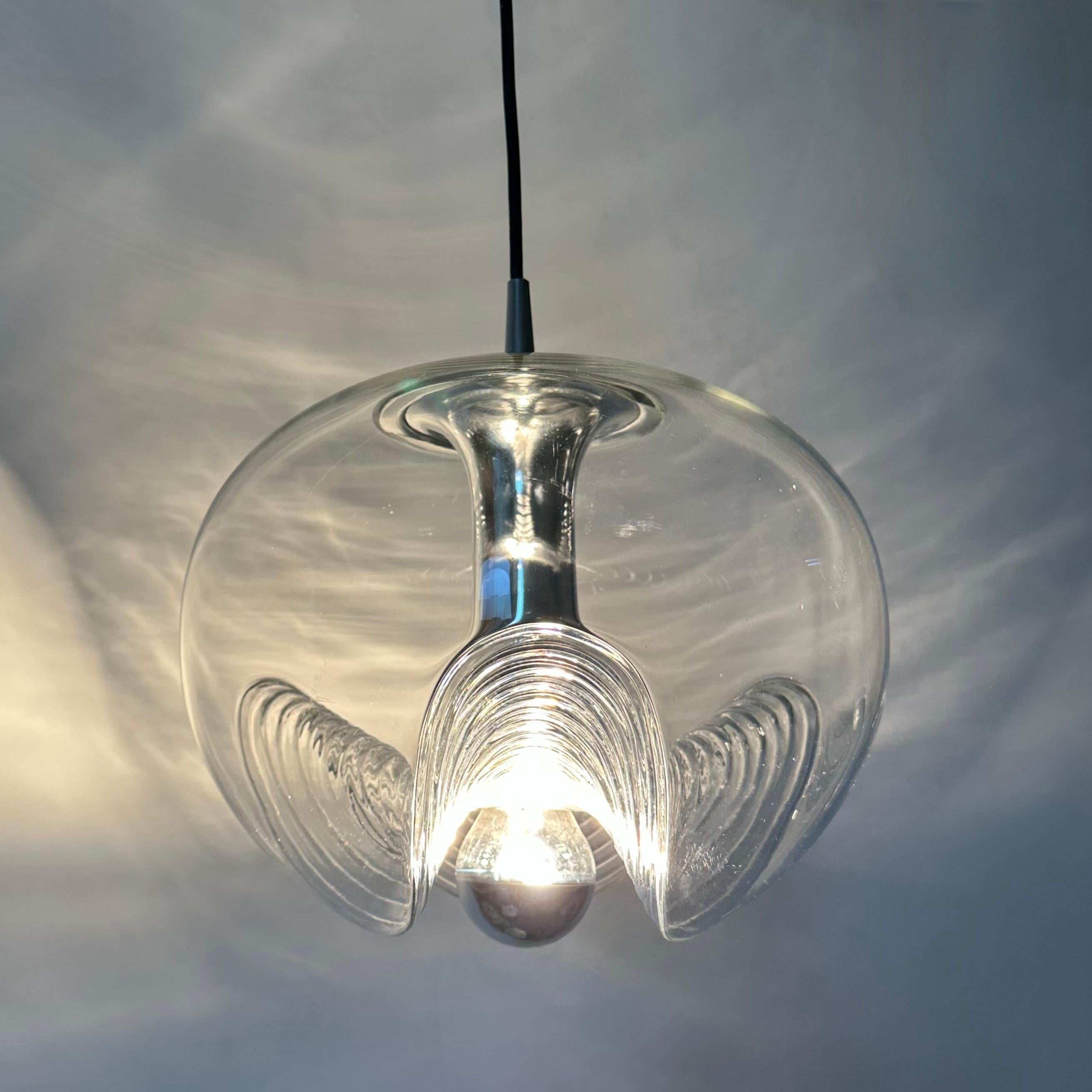Lampada a sospensione 'Futura' di Peil & Putzler, Koch & Lowy , anni '70 in vendita 12