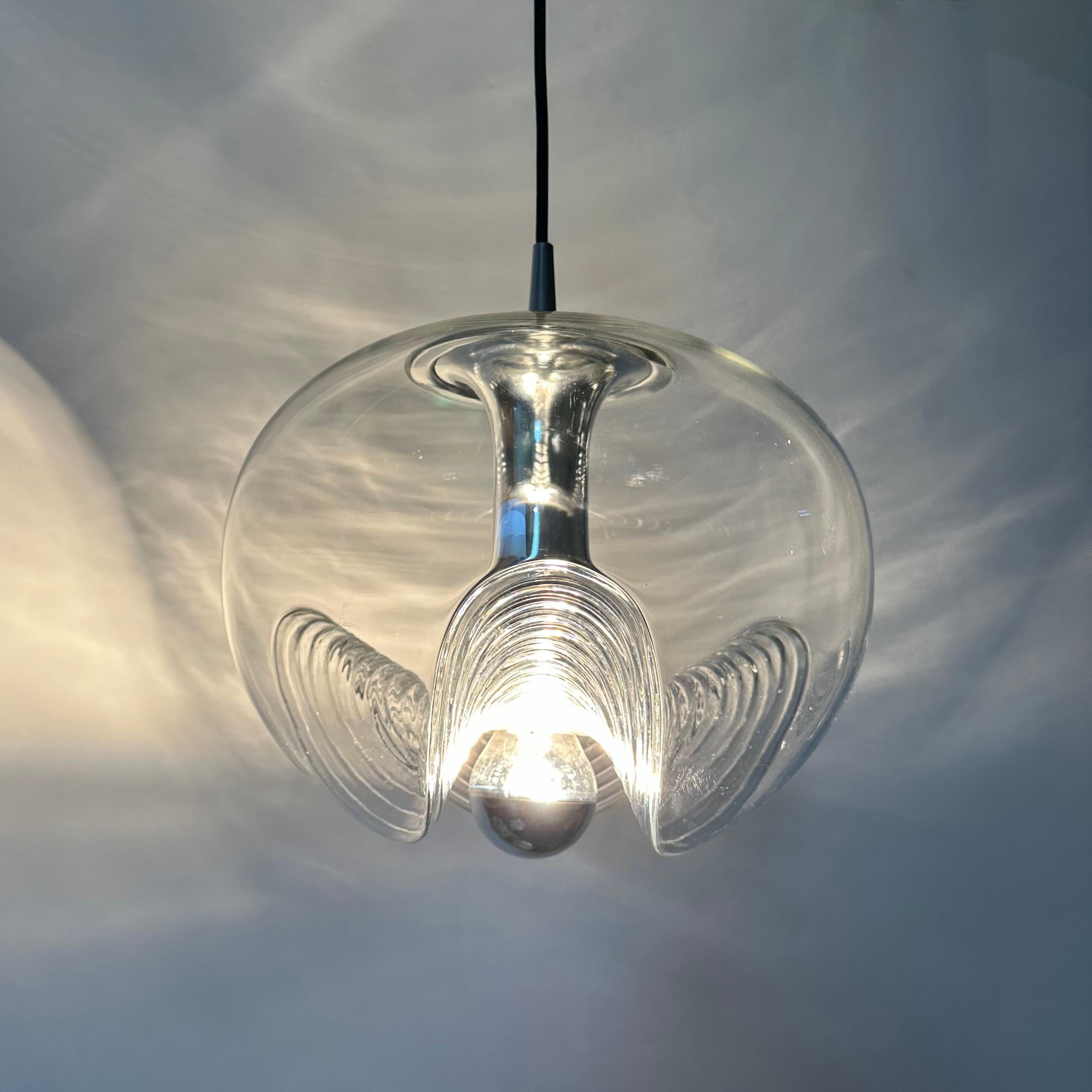 Lampada a sospensione 'Futura' di Peil & Putzler, Koch & Lowy , anni '70 in vendita 13