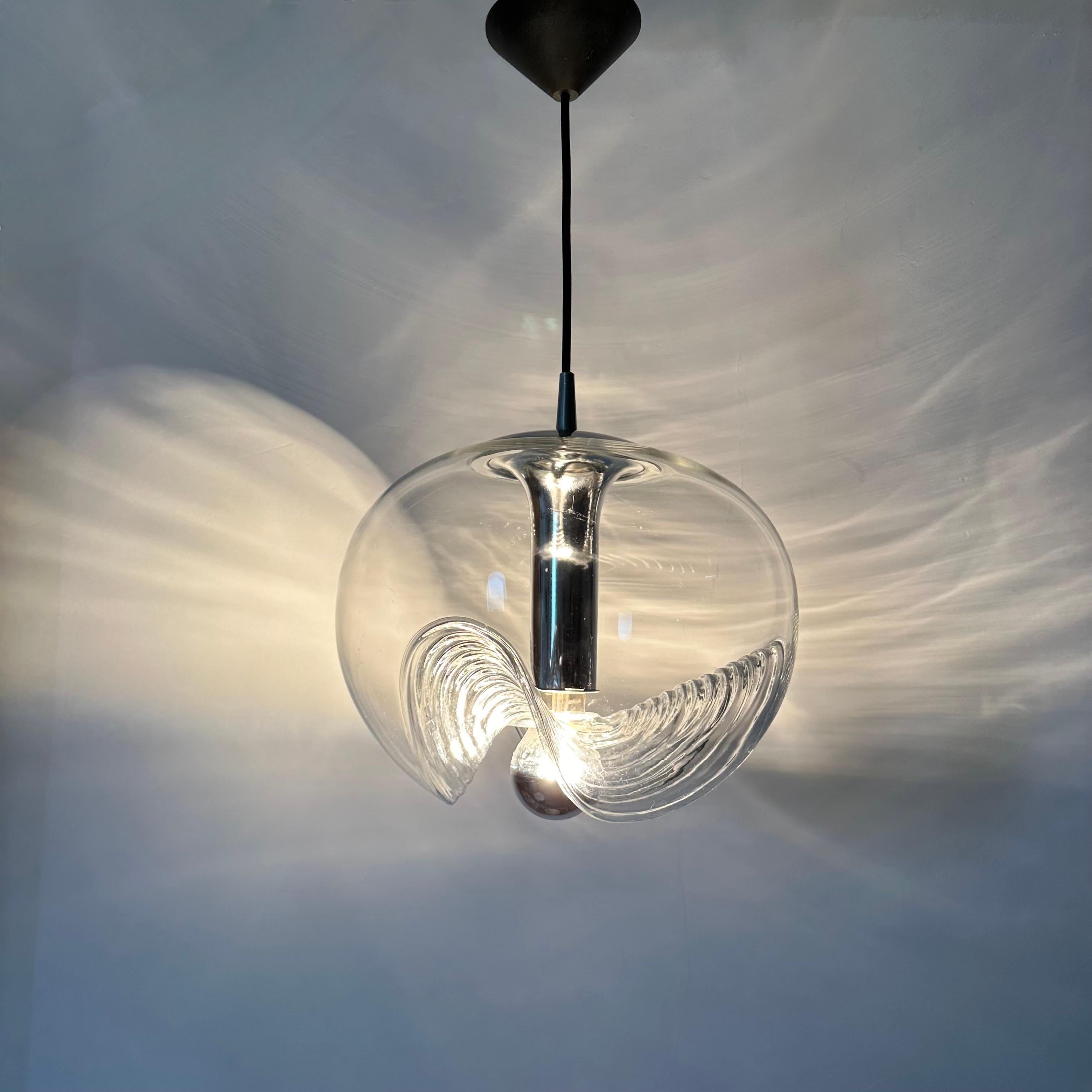 Lampada a sospensione 'Futura' di Peil & Putzler, Koch & Lowy , anni '70 in vendita 14