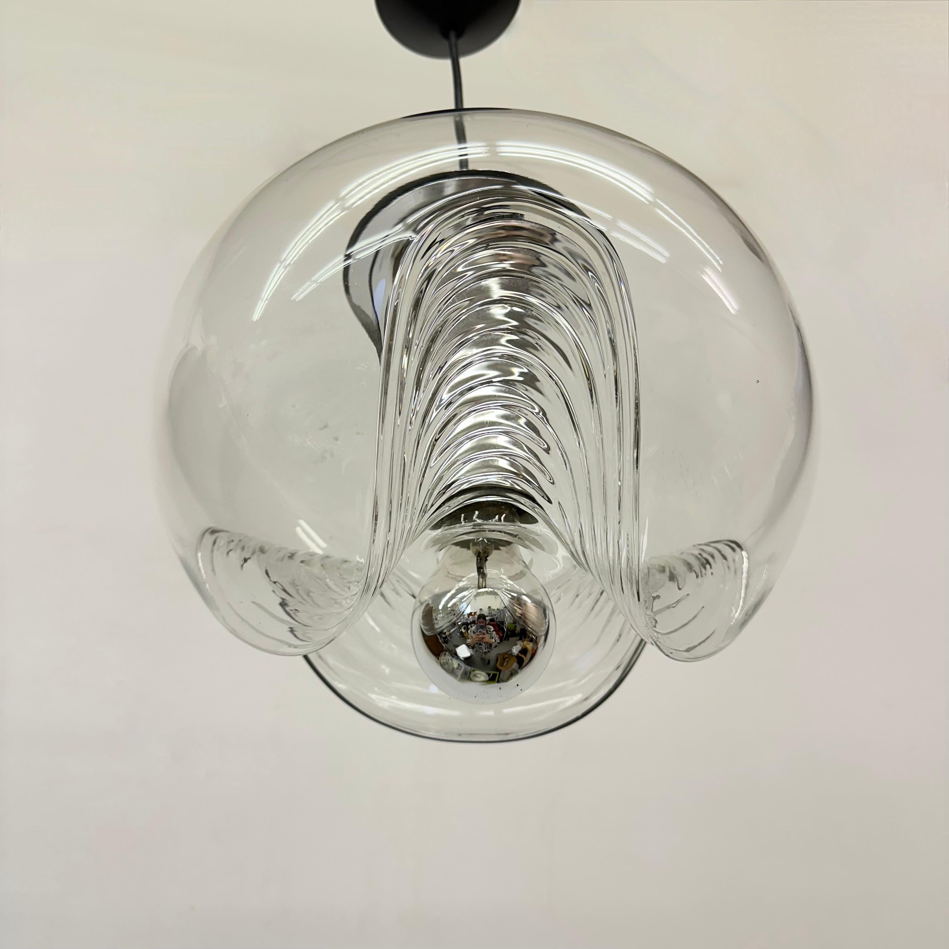 Lampada a sospensione 'Futura' di Peil & Putzler, Koch & Lowy , anni '70 In condizioni buone in vendita a Delft, NL