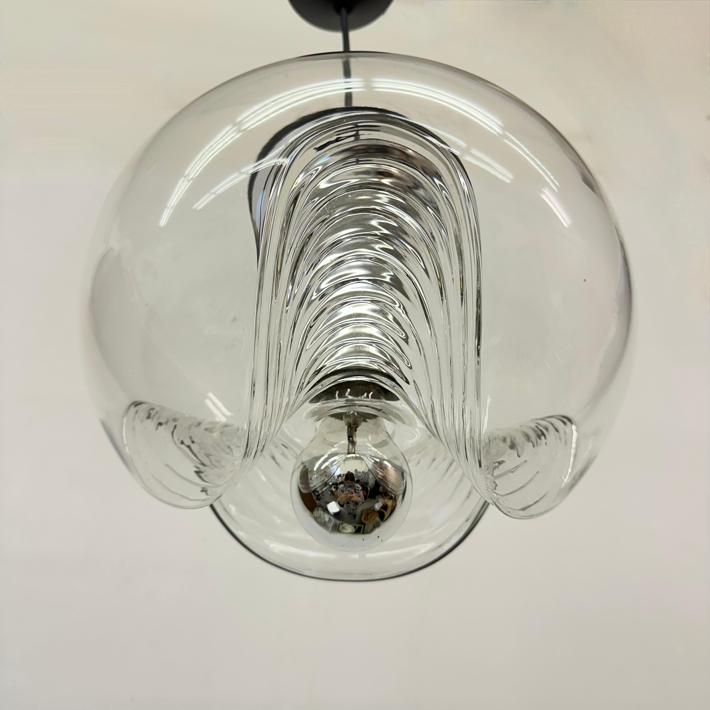 Metallo Lampada a sospensione 'Futura' di Peil & Putzler, Koch & Lowy , anni '70 in vendita