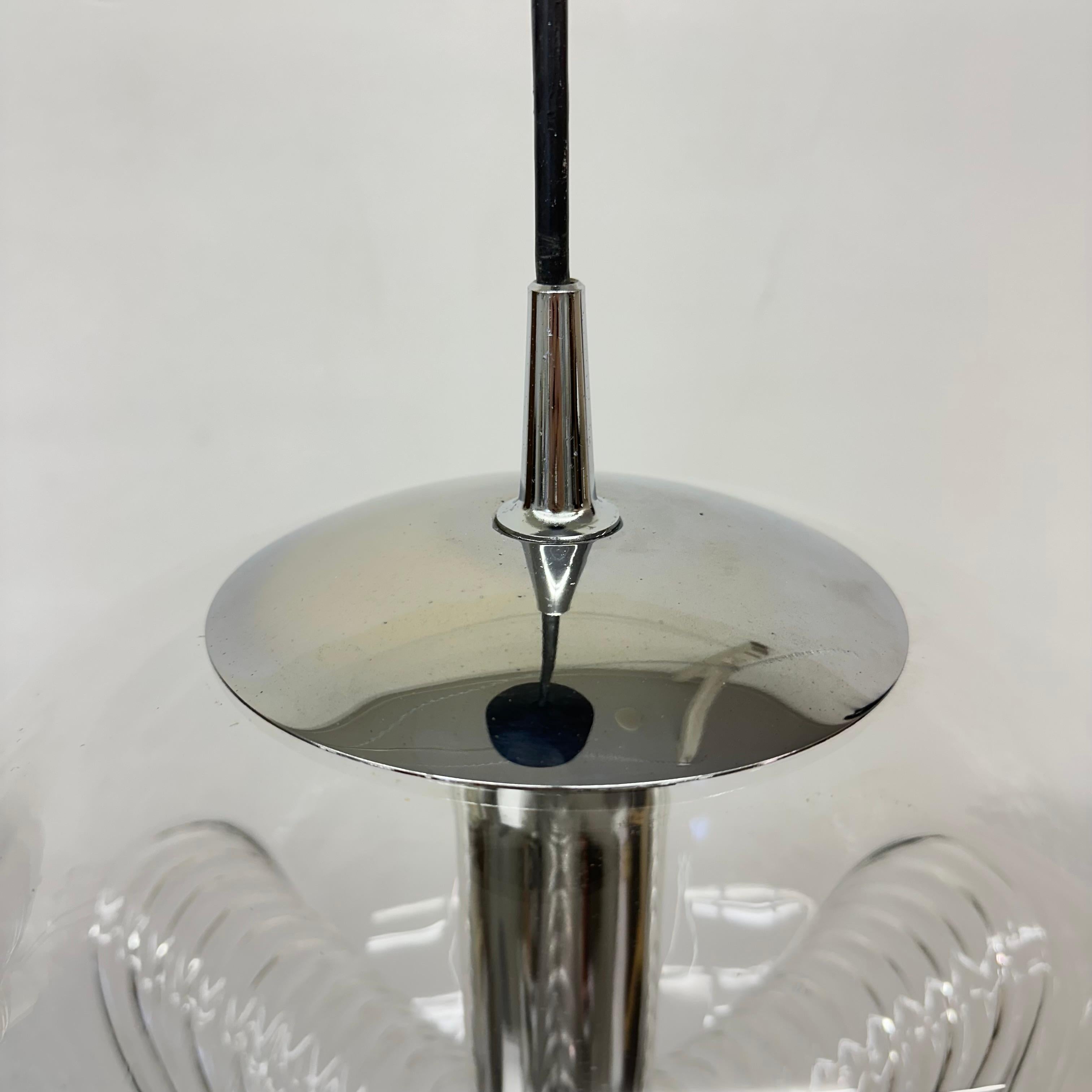 Lampada a sospensione 'Futura' di Peil & Putzler, Koch & Lowy , anni '70 in vendita 2
