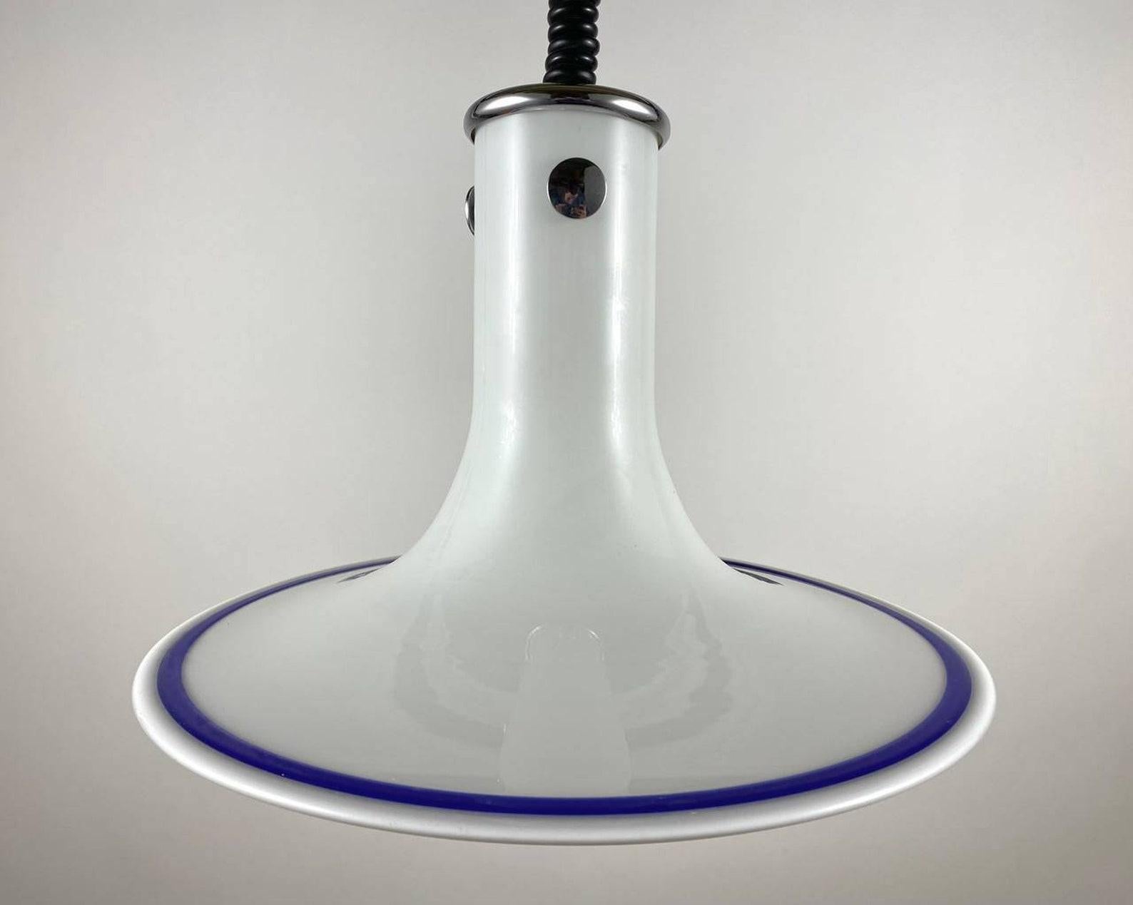 German Peill and Putzler Designer Ceiling Lamp Vintage Adjustable Chandelier For Sale