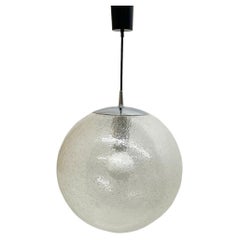 Peill & Putzler 1970s Large Bubble Ball Pendant Lamp