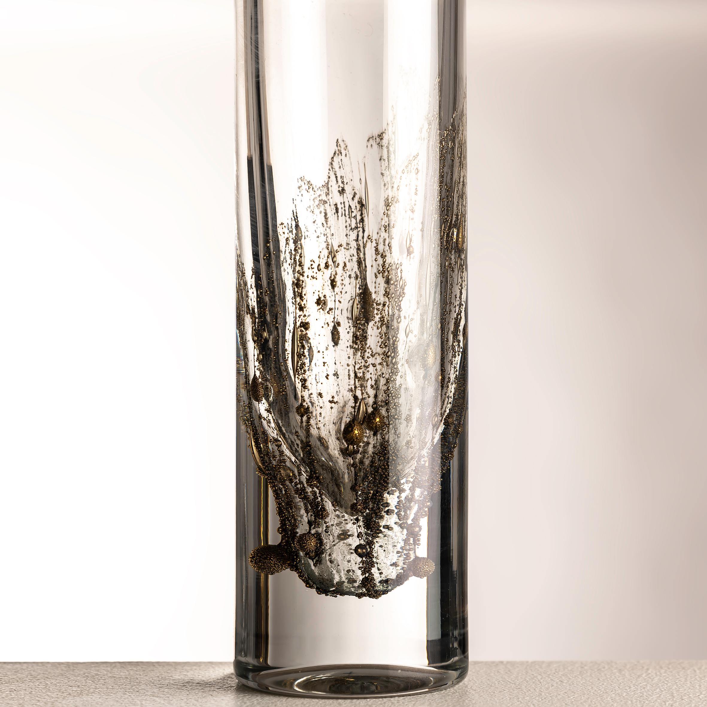 Peill & Putzler Art Glass Vase, Germany 1960s For Sale 1