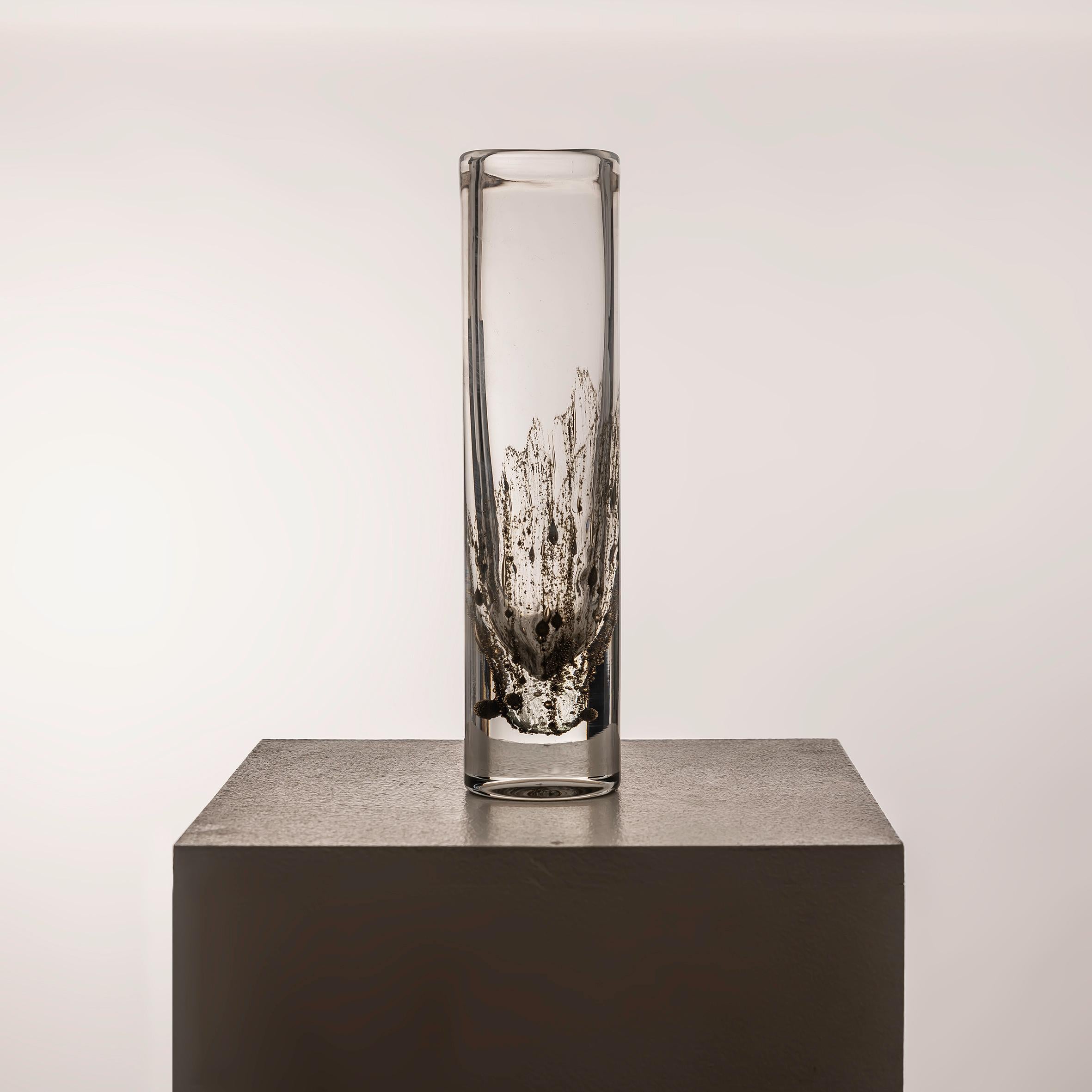 Peill & Putzler Art Glass Vase, Germany 1960s For Sale 2