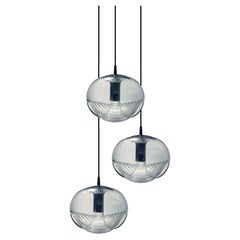 Peill & Putzler Futura "THREE" lampe à suspension WAVES pour Koch & Lowy