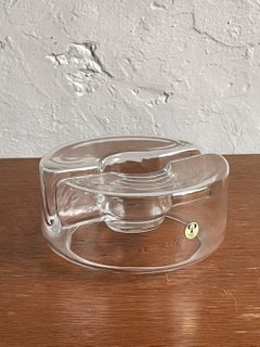 Peill & Putzler Vintage German Glass Ashtray 1970s