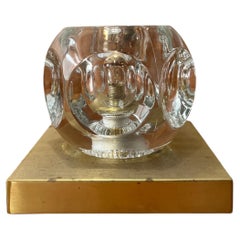 Peill & Putzler Ice Cube Flush Mount or Wall Light Lamp German, 1970s