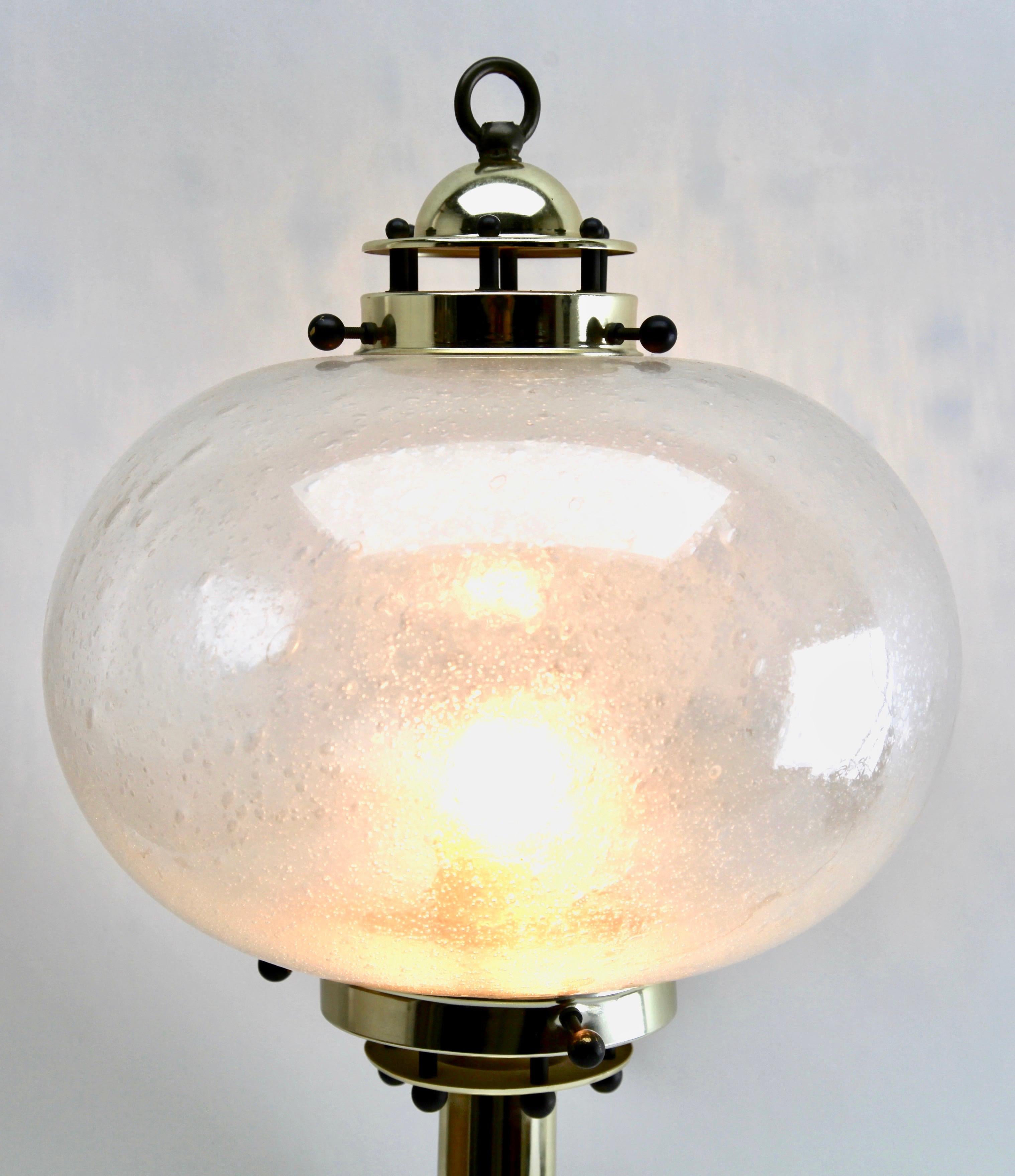 Fait main Peill & Putzler, lampe de bureau allemande moderniste du milieu du sicle dernier, annes 1960 en vente