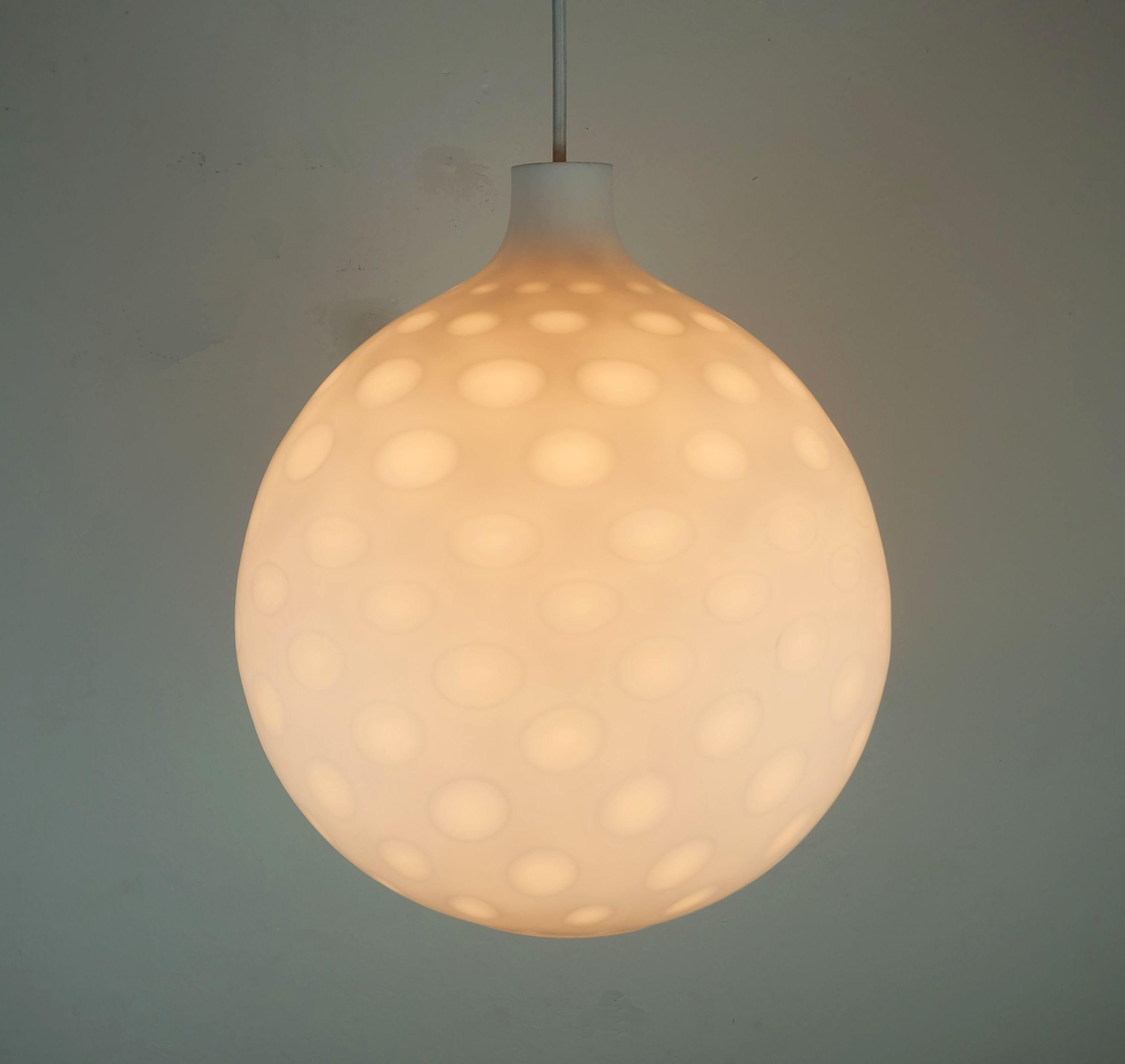 XX secolo Peill & Putzler metà secolo PENDANT LIGHT lissabon 1950s a.f. gangkofner in vendita