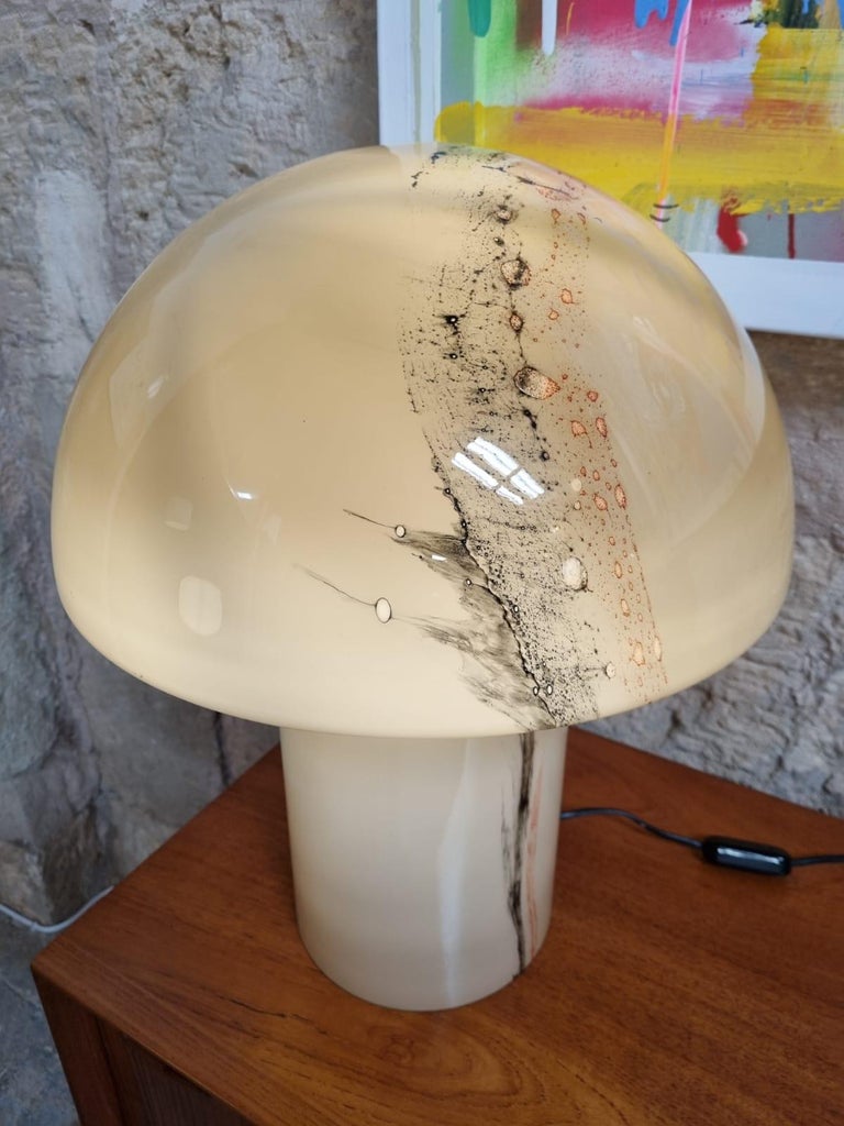 Peill and Putzler Mushroom Table Lamps, Germany, 1960s For Sale at