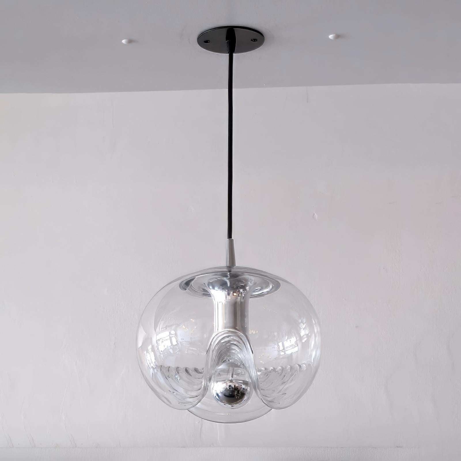 Space Age Lampada a sospensione Peill & Putzler, 1970 in vendita