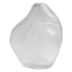 Peill & Putzler Satin Glass Freeform Vase, Germany, 1970s