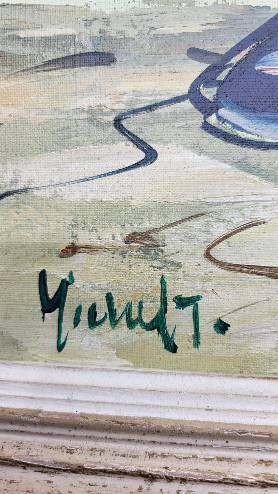 Late 20th Century Peinture à l'huile Michel Thomas 