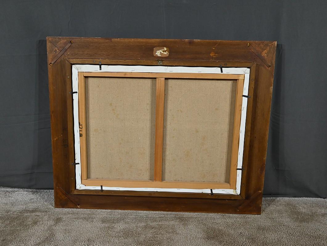 Peinture marine Côte bretonne, signée Marijane le Goaster - 1985 en vente 5