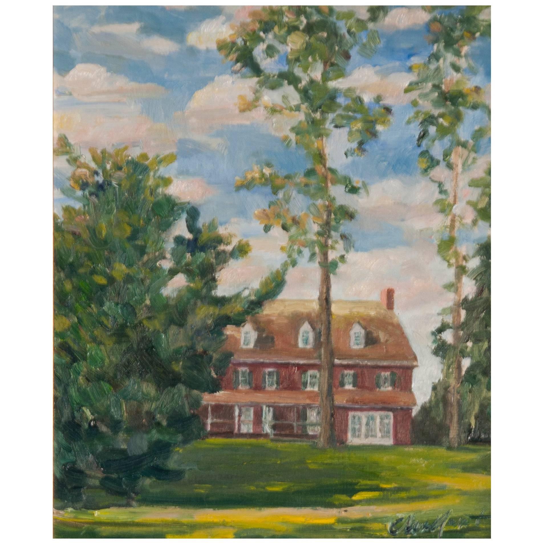 "Peirce Park at Longwood" by Richard Chalfant For Sale