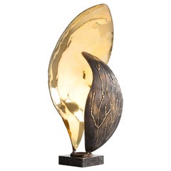 Peitil Copper Contemporary Art Table Lamp by Samuel Costantini