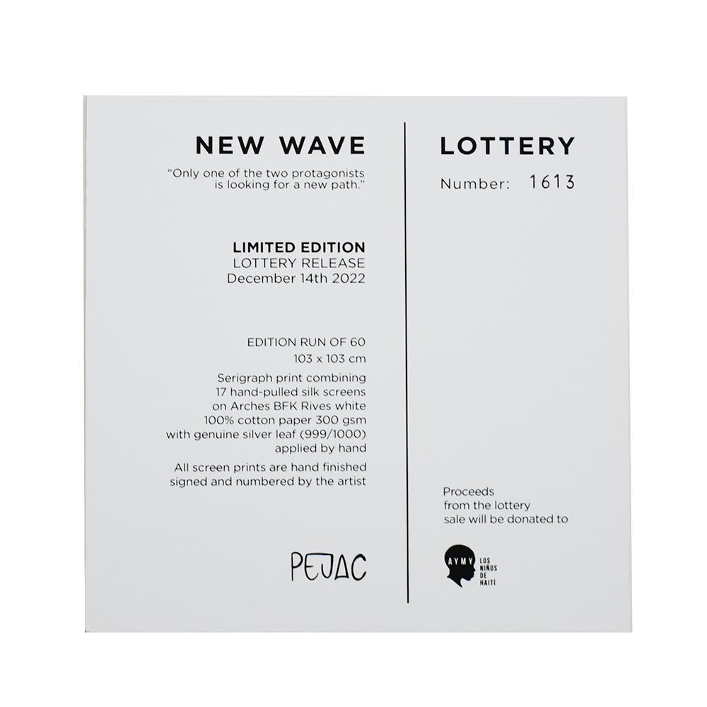 New Wave (Mini Print Lottery Edition) For Sale 2