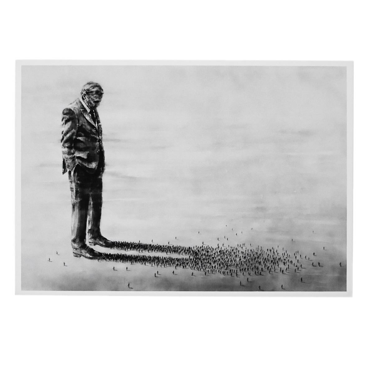 Miniimpresión El Jefe (Edición Lotería) - Print de Pejac