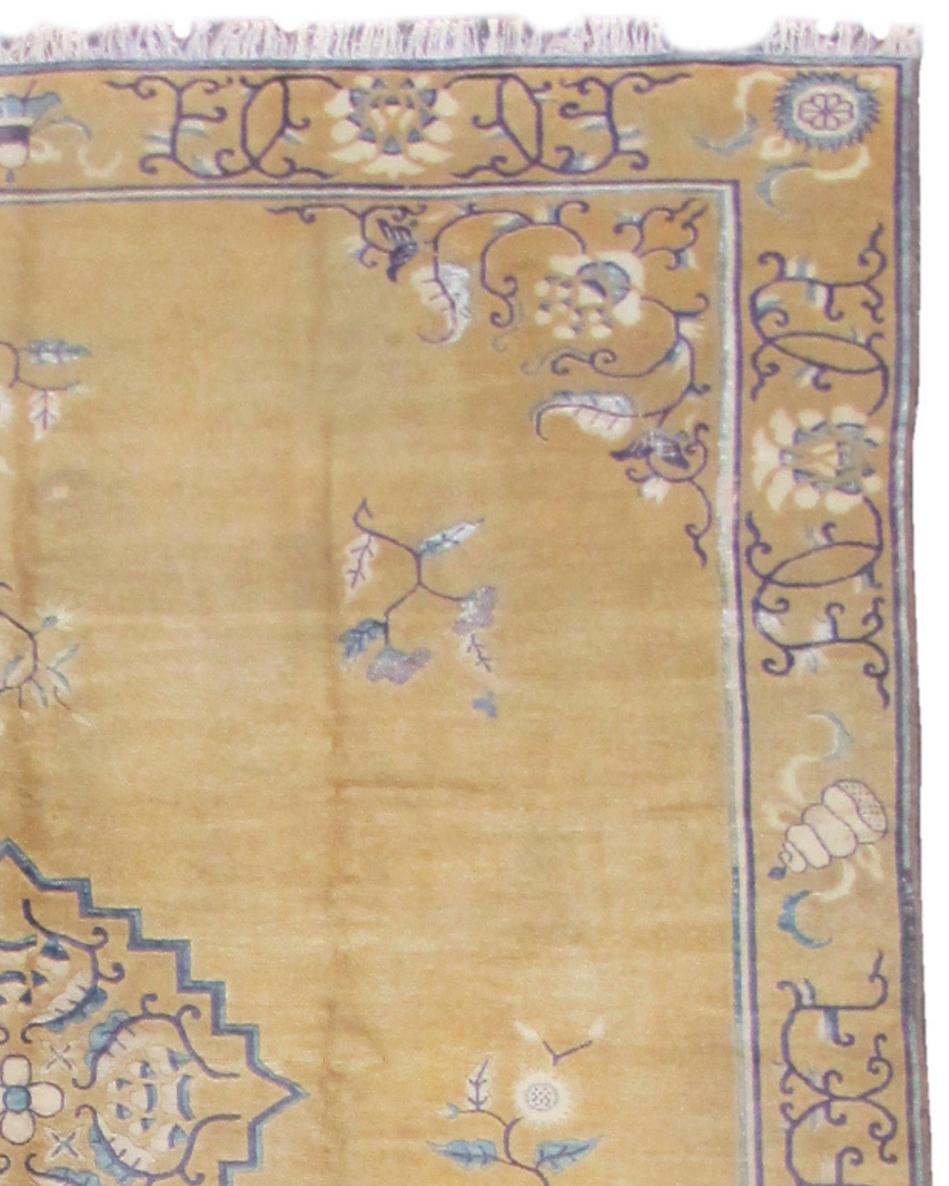 Peking Carpet, Late 19th Century

Additional Information:
Dimensions: 11'3