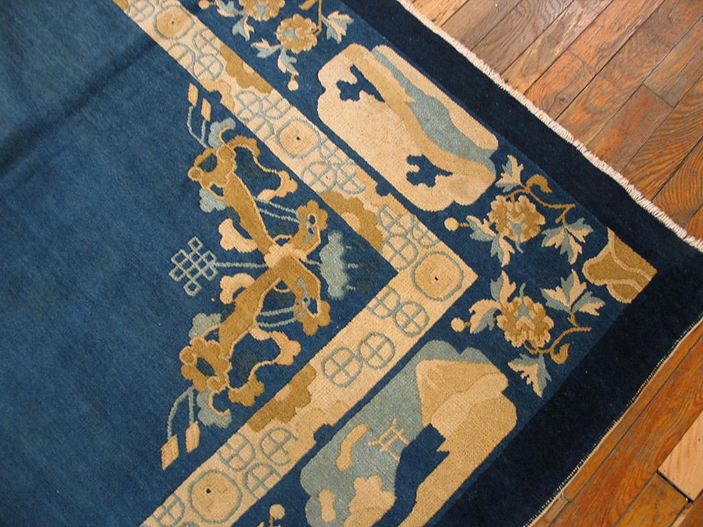 Peking Chinese Carpet 8' 4'' x 9' 10''  In Good Condition For Sale In New York, NY