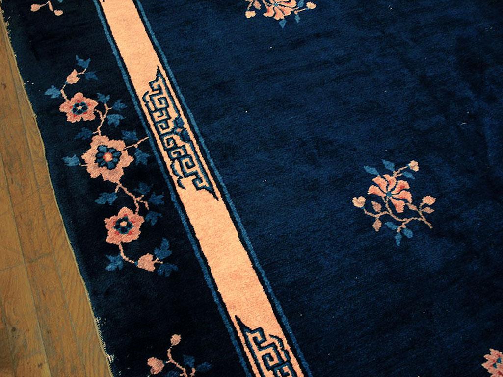 Early 20th Century Peking Chinese Carpet 8' 3''x9' 7''  For Sale